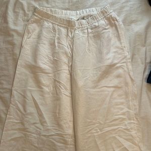 Linen blend H&M pants